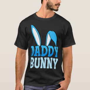 Mens Daddy Bunny Cute Costume Dad Family Matching T-Shirt