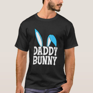 Mens Daddy Bunny Cute Costume Dad Family Matching T-Shirt