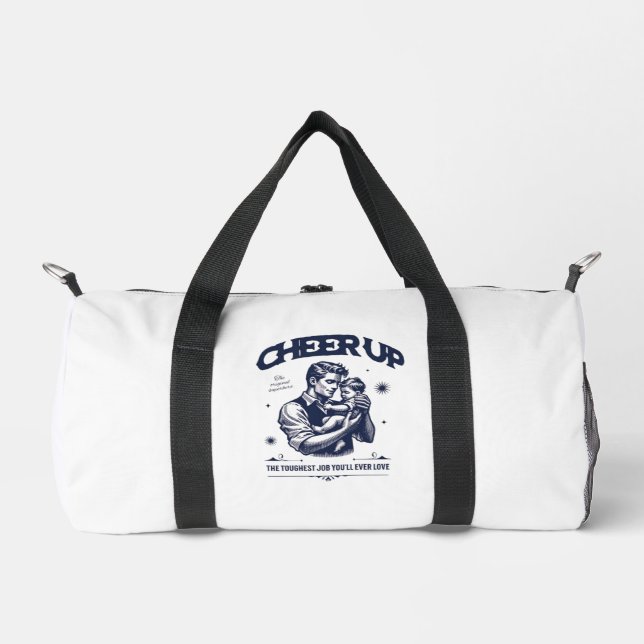 MEN'S DADDY CHEER UP DUFFLE BAG  (Front)