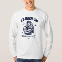 MEN'S DADDY CHEER UP LONG SLEEVE T-SHIRT 