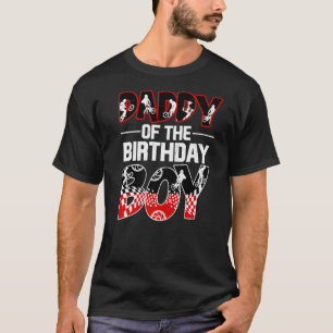 Mens Daddy of the Birthday Boy BMX Bike Matching T-Shirt