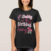 Mens Daddy Of The Birthday Fairy Princess Girl Mus