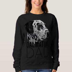 Mens Dalmatian Dad Dog Sweatshirt