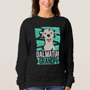 Mens Dalmatian Grandpa Dalmatians Dog Owner Dalma Sweatshirt