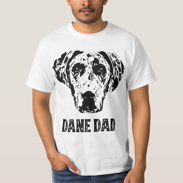 Mens Dane Dad - Great Dane Dad  T-Shirt (Front)