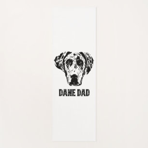 Mens Dane Dad - Great Dane Dad Yoga Mat