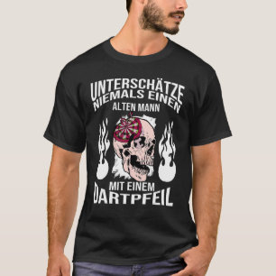 Mens Dart Darts Dart Game Dart One Hundred Eighty T-Shirt