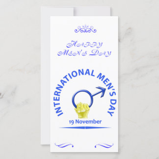 Men's Day Greeting Card