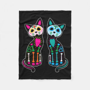 Mens Day Of Government Agencyd Sugar Cat Cats Fleece Blanket