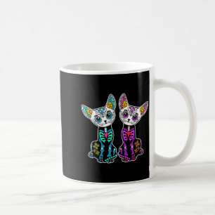 Mens Day Of Government Agencyd Sugar Cats Skeleton Coffee Mug