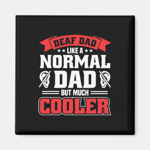 Mens Deaf Pride Hearing Loss Awareness Deaf Awaren Magnet