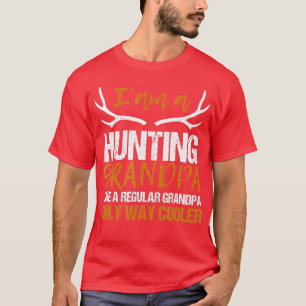 Mens Deer Hunting Grandpa Design Deerhunter T-Shirt