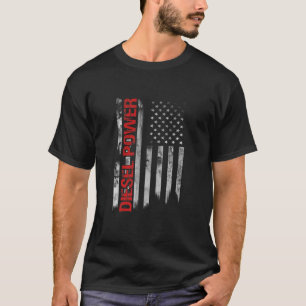 Mens Diesel Power Truck Turbo Brothers Mechanic T-Shirt