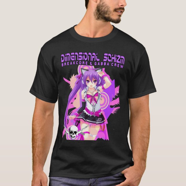 Men's Dimensional Schizm Anime shirt (Front)