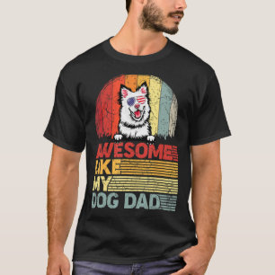 Mens Distressed American Eskimo Awesome Like My Do T-Shirt