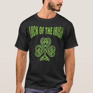 Men's Distressed Luck Of Irish St Patrick's T-Shirt