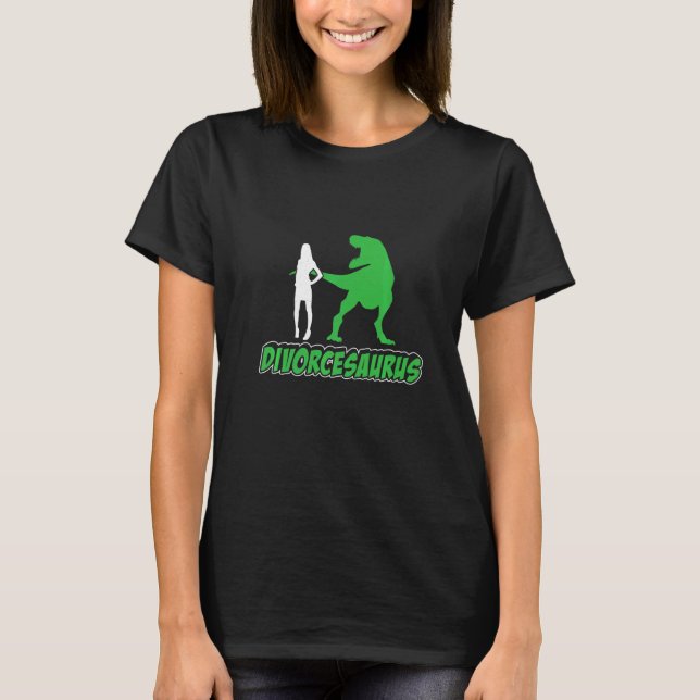Mens Divorcesaurus Divorce Party Divorcing Split S T-Shirt (Front)
