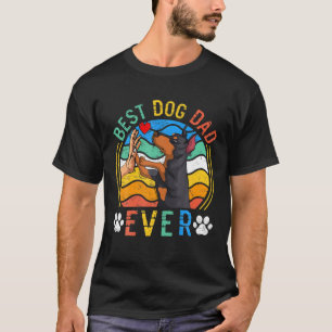 Mens Doberman Best Dog Dad Ever Gifts Dog Lover T-Shirt