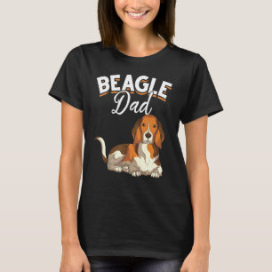 Mens Dog Dad Dog Owner Pet Animal Fathers Day Bea T-Shirt
