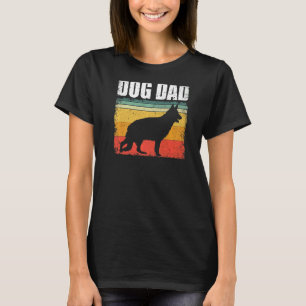 Mens Dog Dad German Shepherd German Shepherd T-Shirt