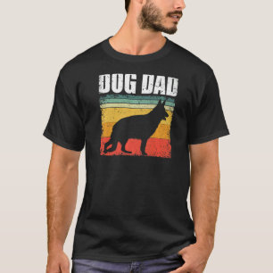 Mens Dog Dad German Shepherd German Shepherd T-Shirt
