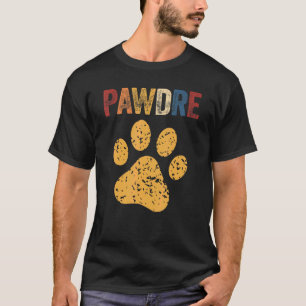Mens Dog Dad Pawdre Cat Dad Outfit Pets Pet Paw T-Shirt