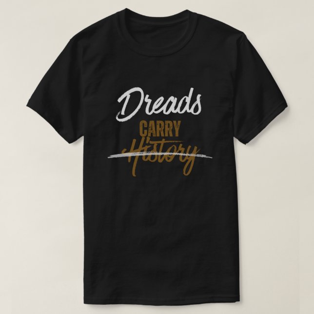 Men's Dreadlock History Graphic Tee (Design Front)
