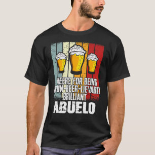 Mens Drink Cheers For Being Un Beer Lievably Abue T-Shirt