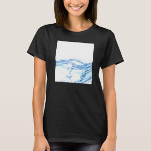 Mens Drinking Water Pattern T-Shirt
