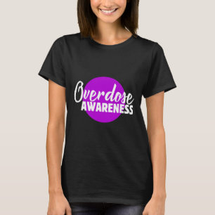 Mens Drug Overdose Awareness Oploid Faith Hope End T-Shirt