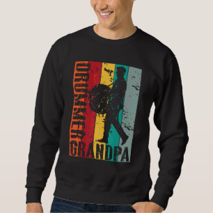 Mens Drummer Grandpa Rock And Roll Grandfather Dru Sweatshirt