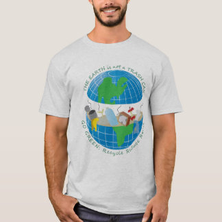 Men's Earth is not a trash can t-shirt