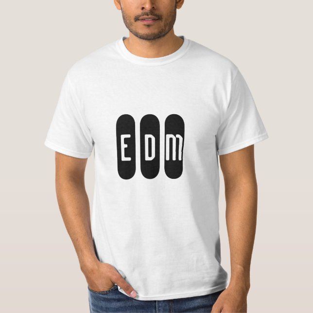 Men's EDM (Electronic Dance Music) T-Shirt (Front)