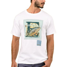 MEN's Edmonds Marsh SALMON T-shirt 2 with Back