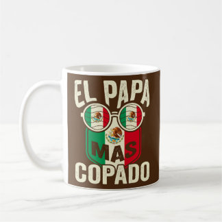Mens El Papa Mas Copado Mexican Dad And Husband  Coffee Mug