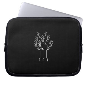 Mens Electrician Electrical Engineer Computer Nerd Laptop Sleeve