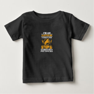Mens Electricians Funny Im An Electrician I Can't Baby T-Shirt