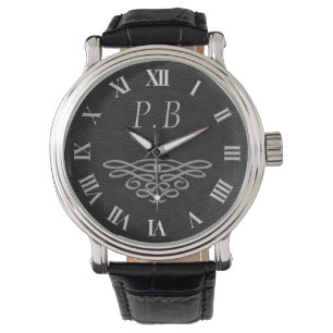 Men's Elegant and Classy Monogram Watch