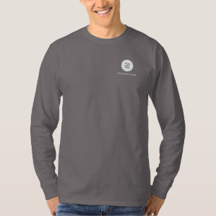 Mens Elegant T-Shirts Smoke Grey Add Logo Here