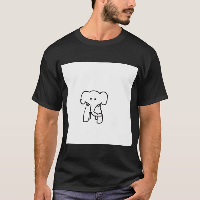 mens elephant shirt (Front)