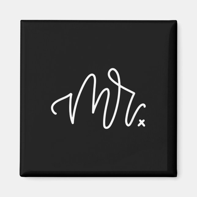 Mens Engagement Gift, Wedding Gift, Bride Gift, Gr Magnet (Front)