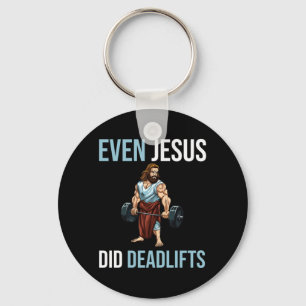 Mens Even Jesus Did Government Agencydlift Muscles Key Ring