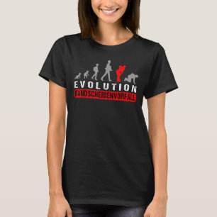 Mens Evolution Lumbago Sciatica Crossache Herniate T-Shirt