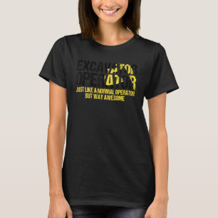 Mens Excavator Operator Quote for Excavator Sand D T-Shirt