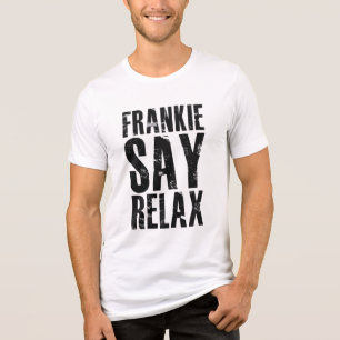 Men's Faded Frankie Say Relax shirt