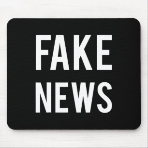 Mens Fake News Media Politics Trump Supporter Repu Mouse Pad