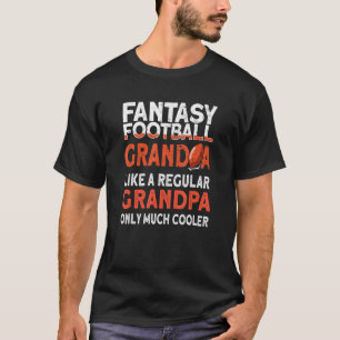 Mens Fantasy Football Grandpa  Fantasy Football 1 T-Shirt