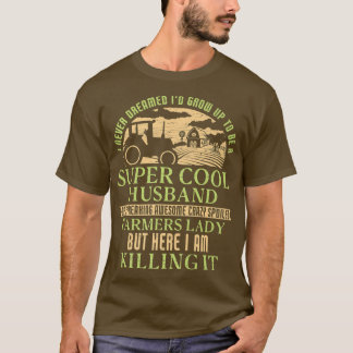 Mens Farm Farming Farmer  T-Shirt