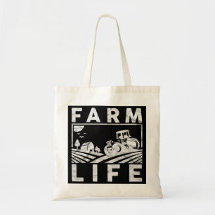 Mens Farm Life Funny Farming Farmer Arable Tote Bag