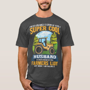 Mens Farm Owner Husband Farming Farmer T-Shirt